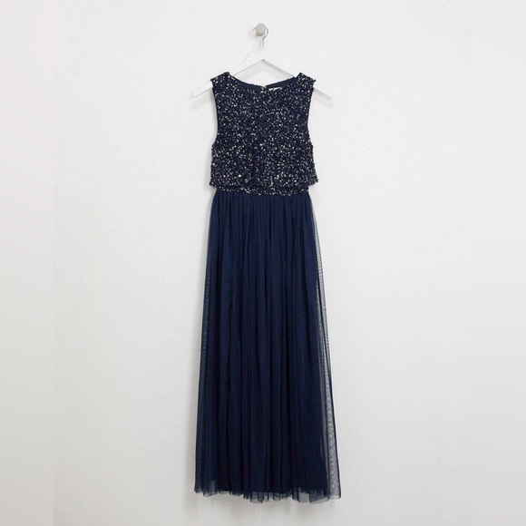 ASOS Maya Formal Dress - Navy - Picture 3 of 6
